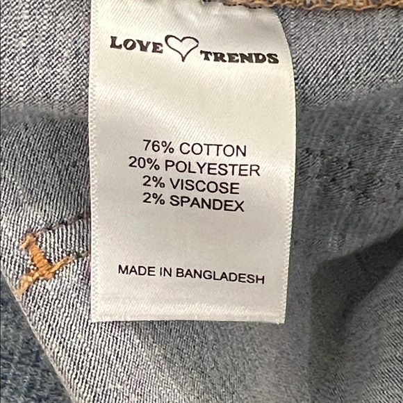 Stylish Blue Women's Jeans by Love Trends - Picture 13 of 13